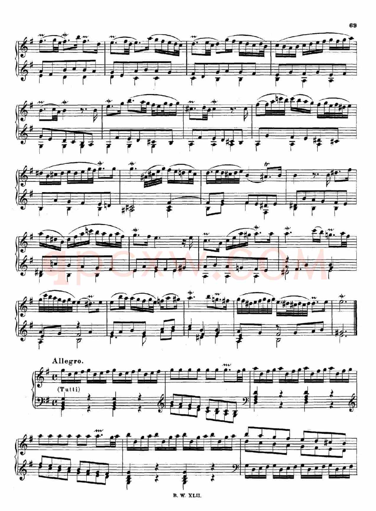 16 Concertos BWV 972-987(十六首为独奏古钢琴而作的协奏曲)(P11——20)