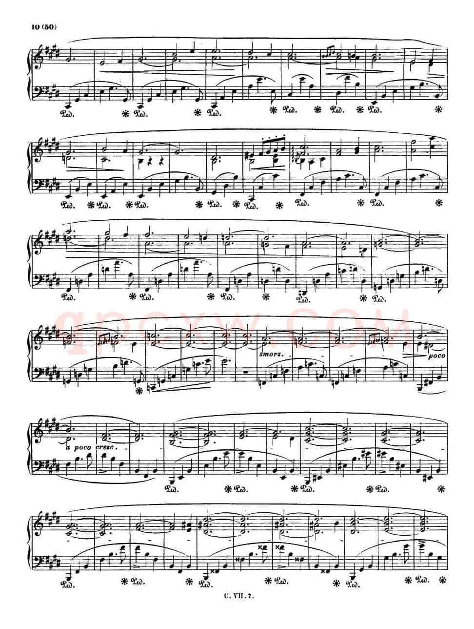 E大调钢琴谐谑曲Op.54(第四号)