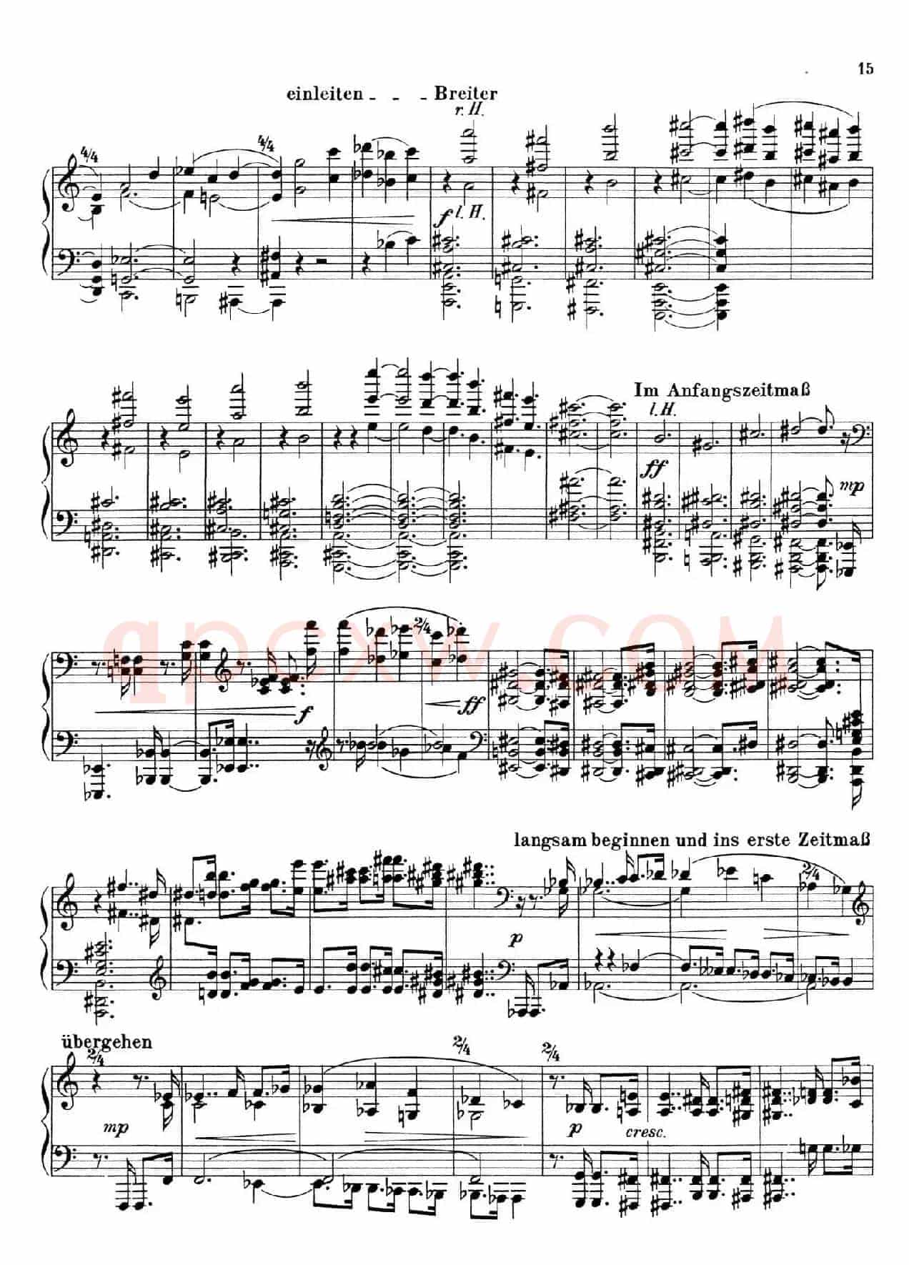 Piano Sonata No.1（第一钢琴奏鸣曲·Ⅲ）