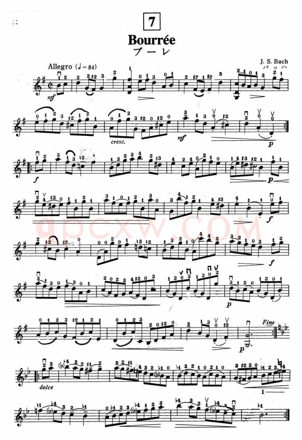 铃木小提琴教材第三册（Suzuki Violin School VIOLIN PART VOLUME 3）