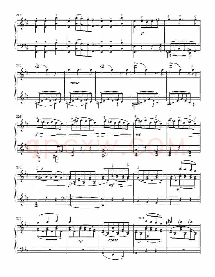 A大调钢琴奏鸣曲