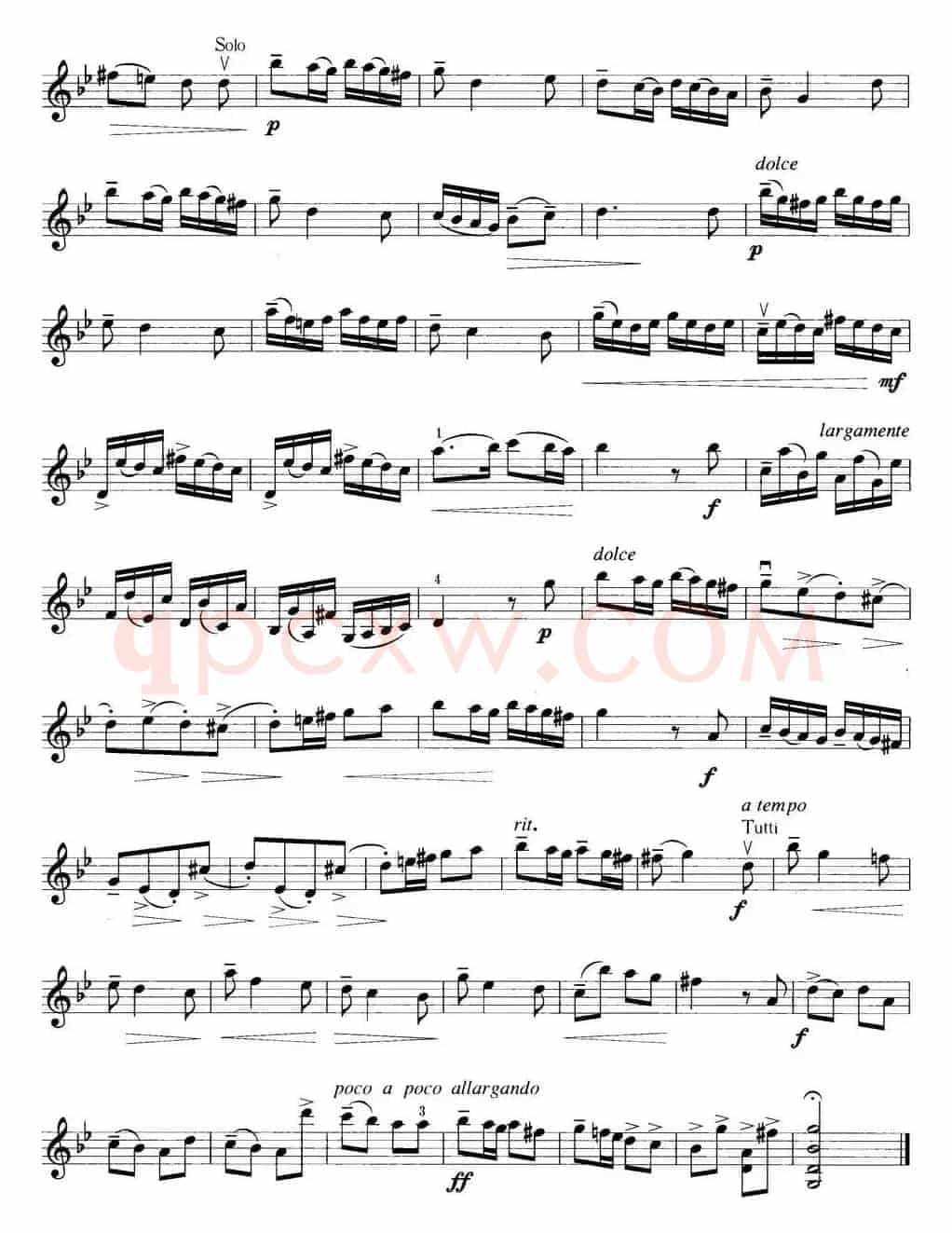 小提琴考级第五级：外国乐曲（6首）