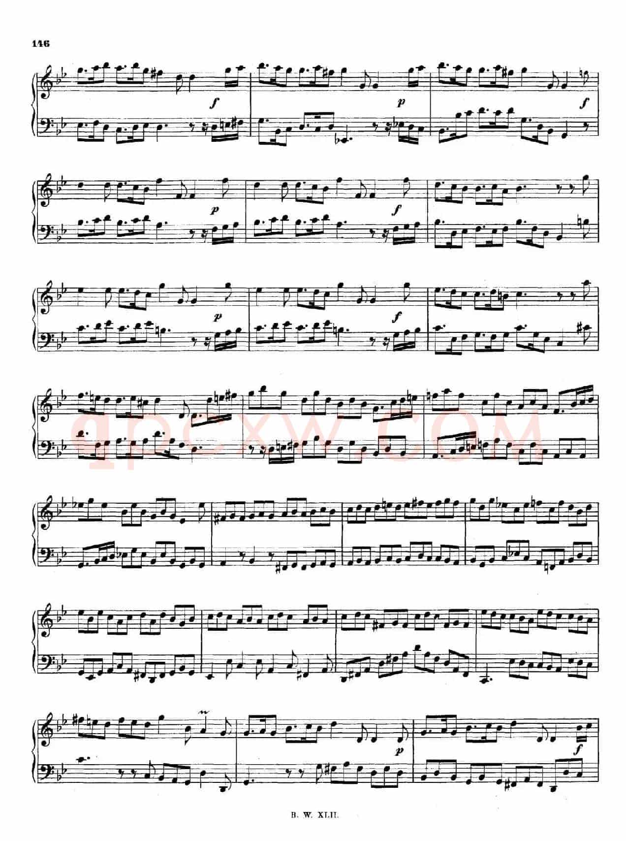 16 Concertos BWV 972-987(十六首为独奏古钢琴而作的协奏曲)(P81——90)