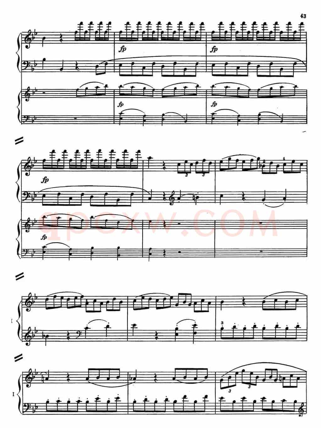 二十八部钢琴协奏曲 No.6（P31-47）
