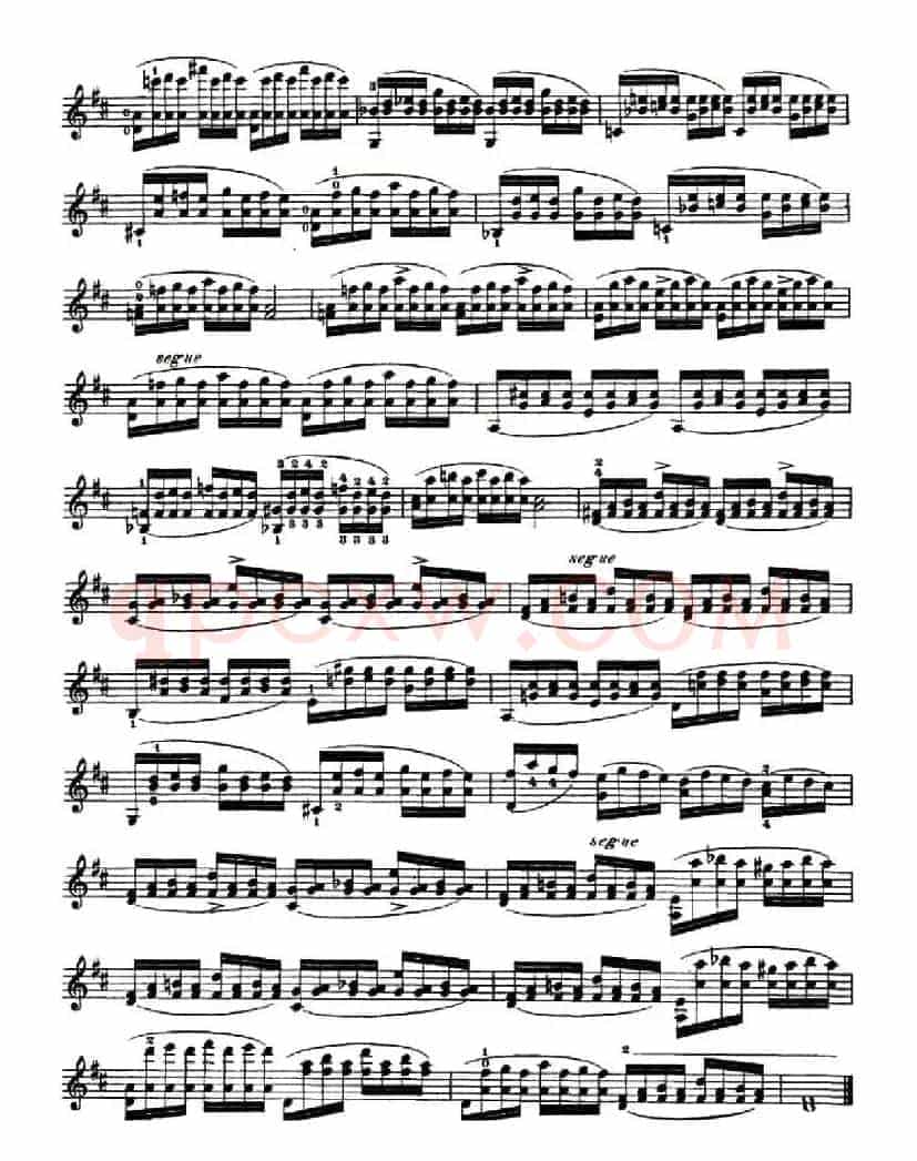 42首练习曲或隨想曲之34