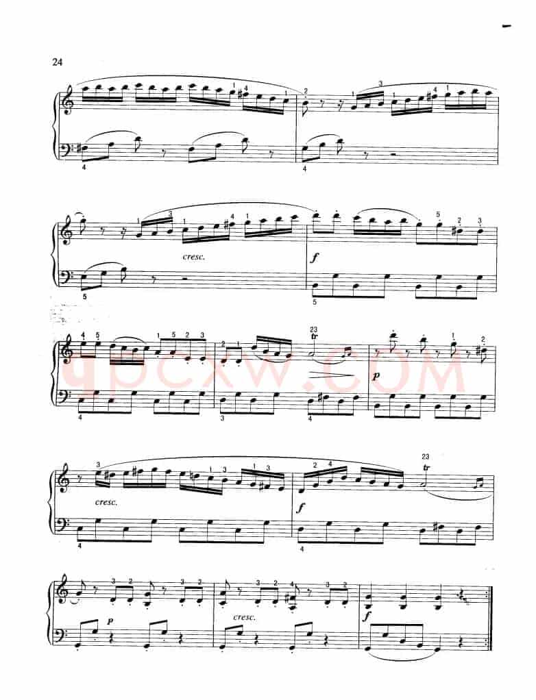 小奏鸣曲（Sonatine,op.36-3）