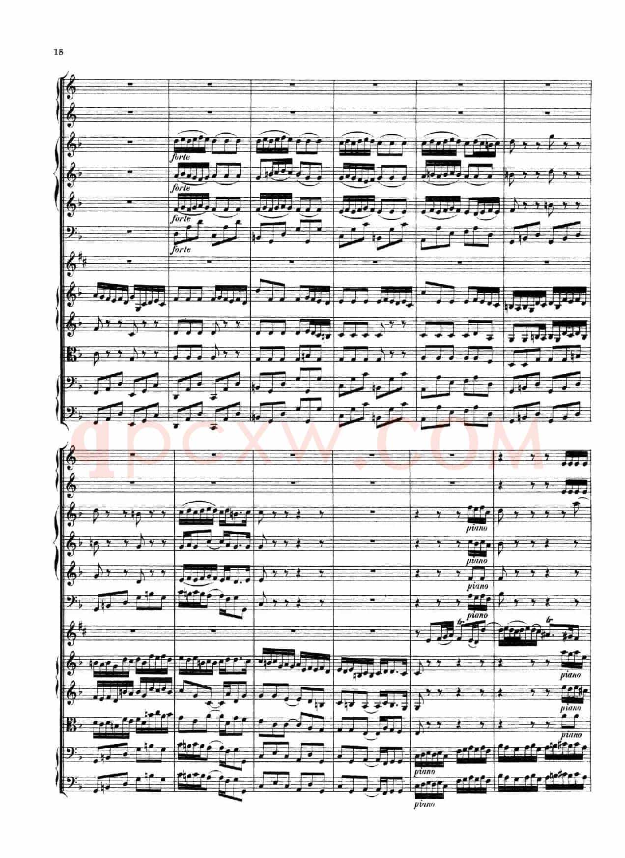 Brandenburg Concerto No.1 in F Major（勃兰登堡协奏曲第一号）