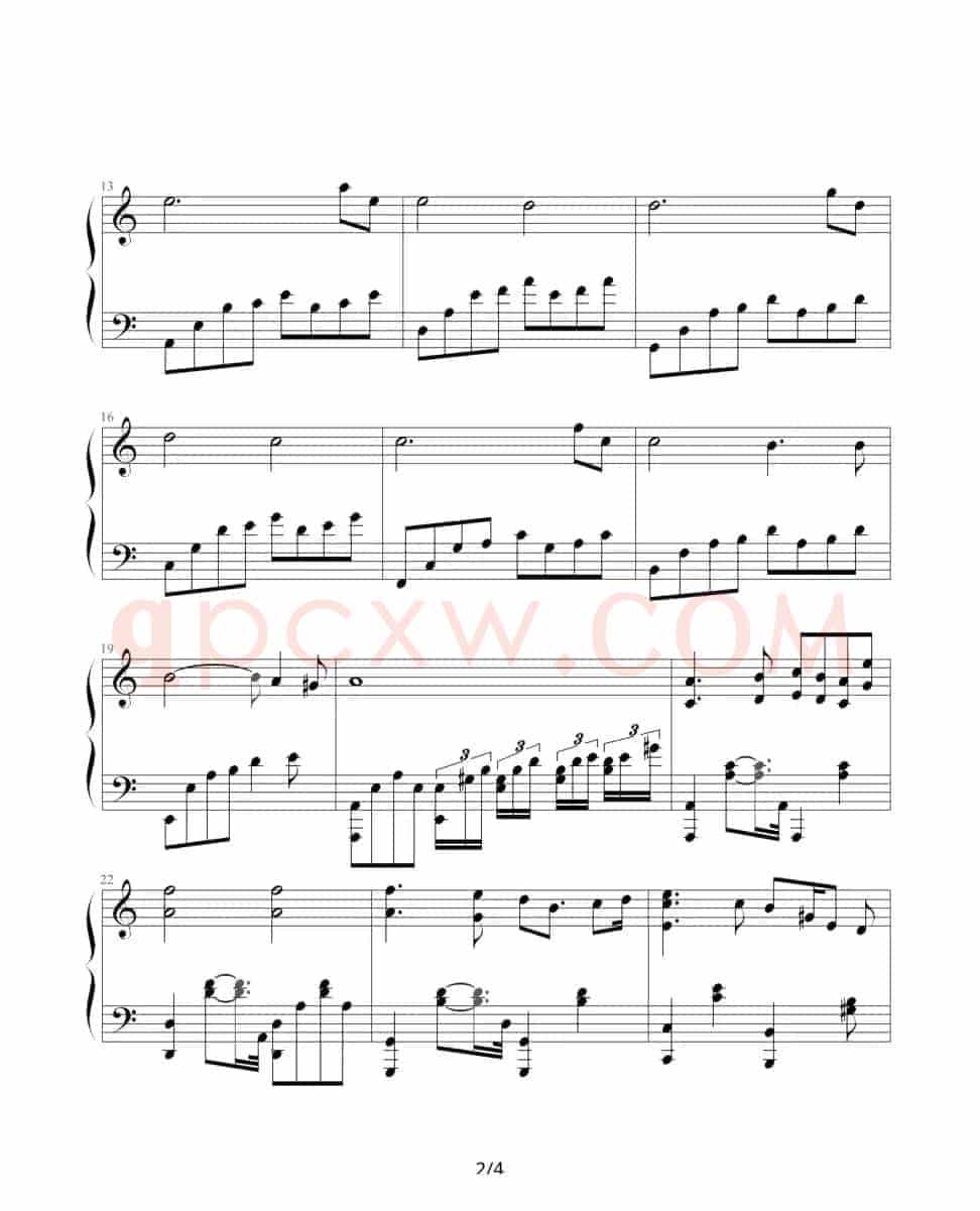 莎芭女王（劳伦特曲、砖头制谱版）