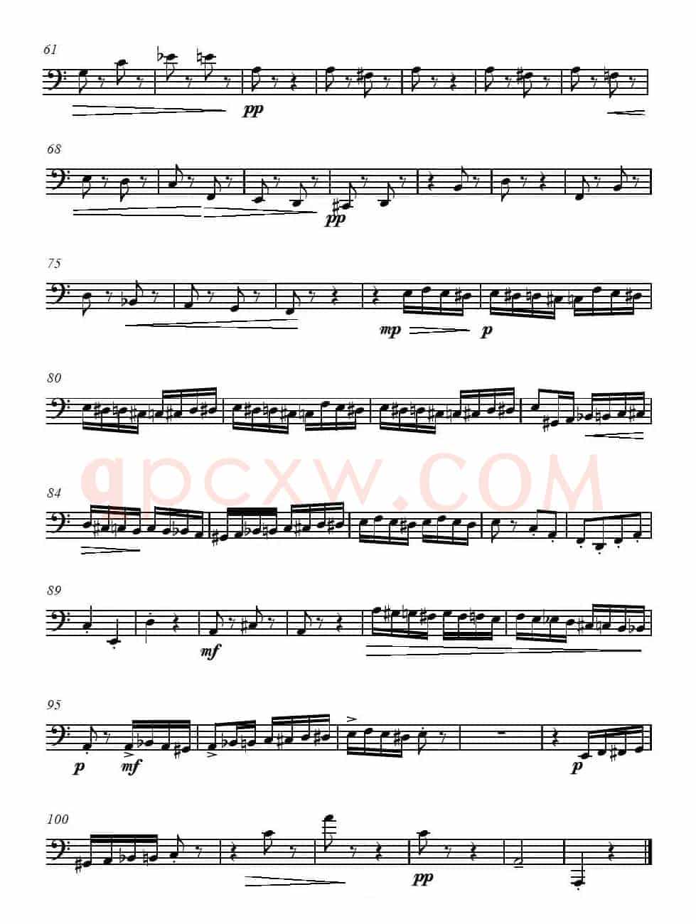 The Flight of the BumBlebee（低音长号）