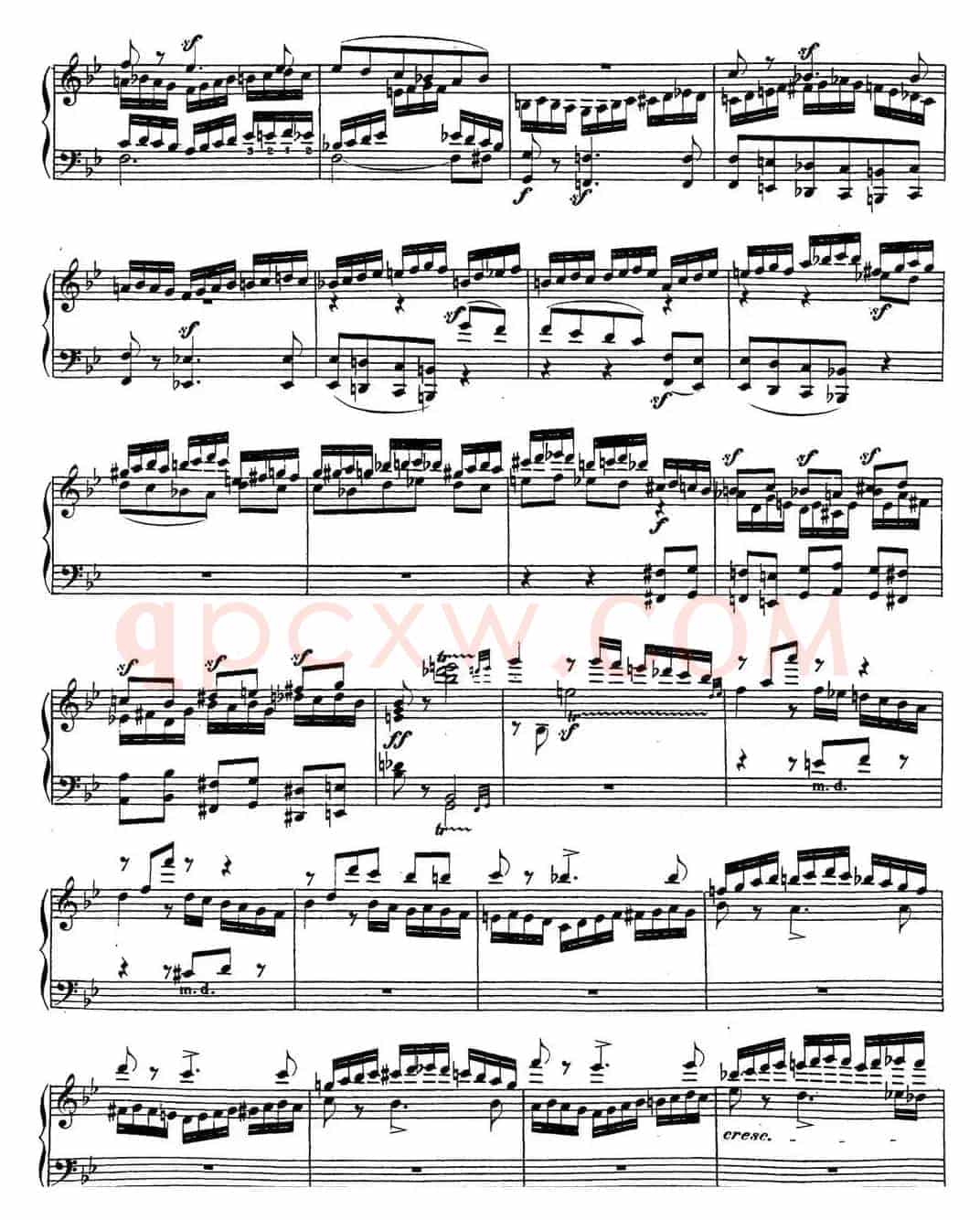 贝多芬钢琴奏鸣曲29 钢琴（锥子键琴）降B大调 Op.106 B-flat major
