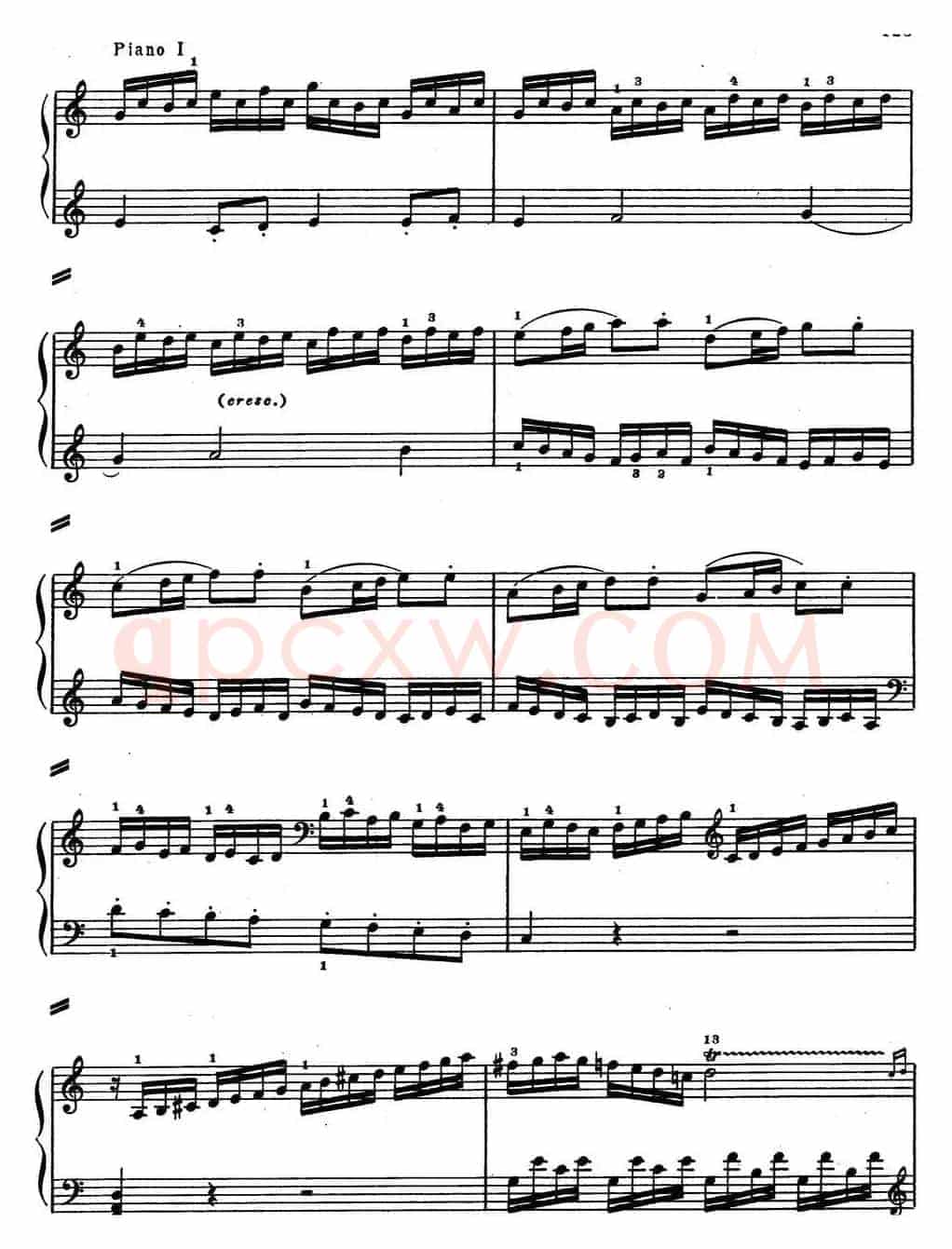 二十八部钢琴协奏曲 No.13（P16-30）
