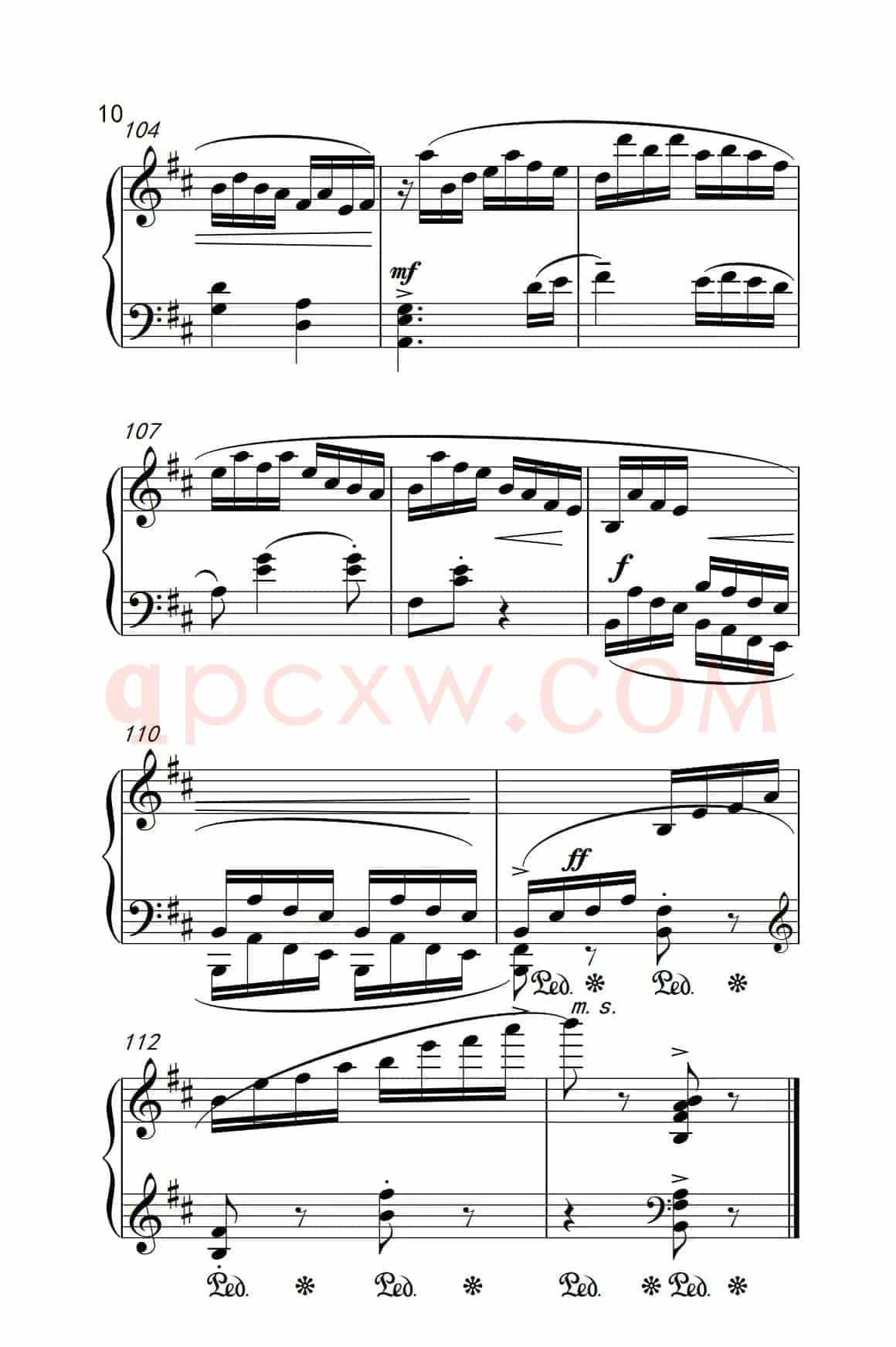 第七级3.卖杂货（中央音乐学院 钢琴（业余）考级教程 7-9级）