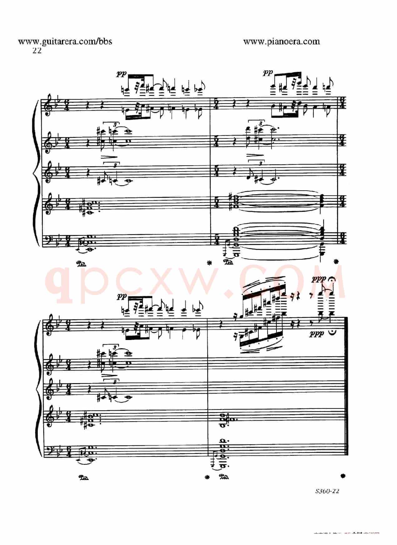 Fourth Piano Sonata S.360(第四钢琴奏鸣曲)