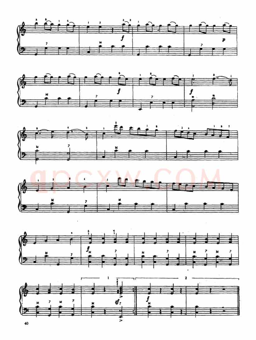 交响曲第四十号（片断）
