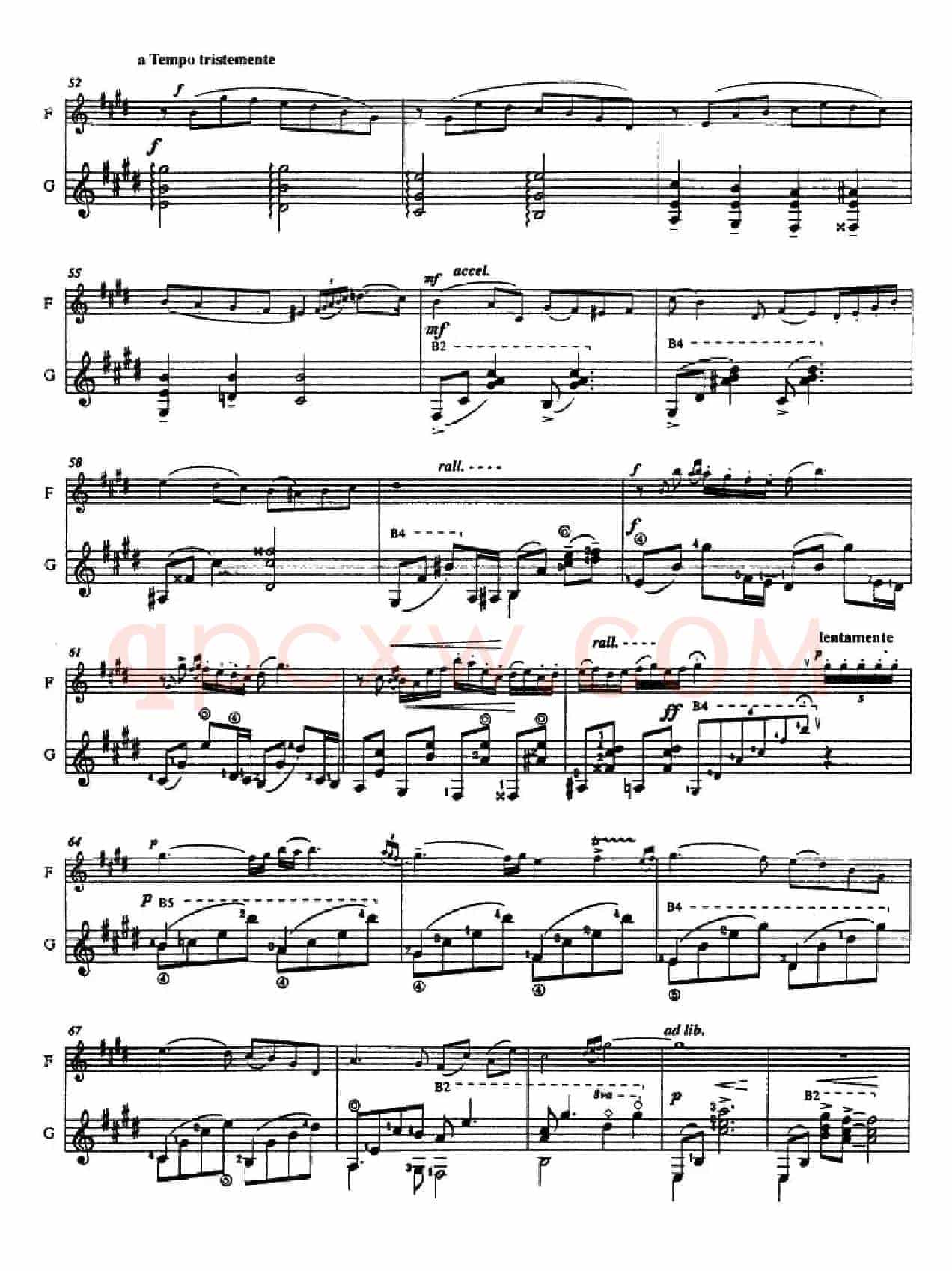 Histoire du Tango：2、Café 1930（长笛+吉他）