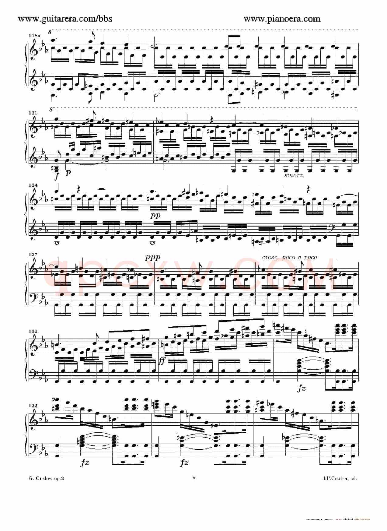Grande Piano Sonata in c Minor Op.2（c小调华丽钢琴奏鸣曲·第一乐章）