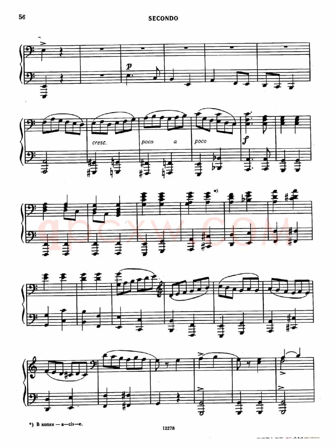Tarantella in D Major(D大调塔兰泰拉舞曲·四手联弹)