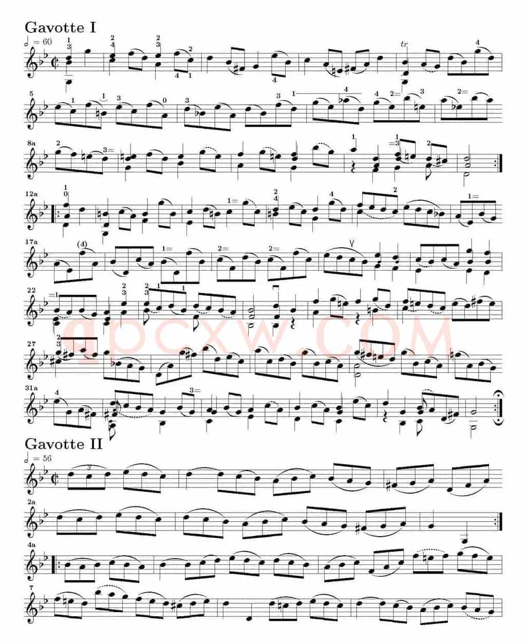 Six Suite Violincello Solo senza Basso（Suite V）（6首无伴奏大提琴组曲·Ⅴ）