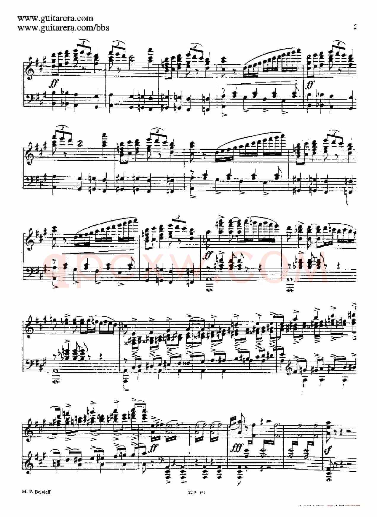 波罗维茨舞曲 (根据歌剧《伊戈尔王子》同名女声合唱改编)