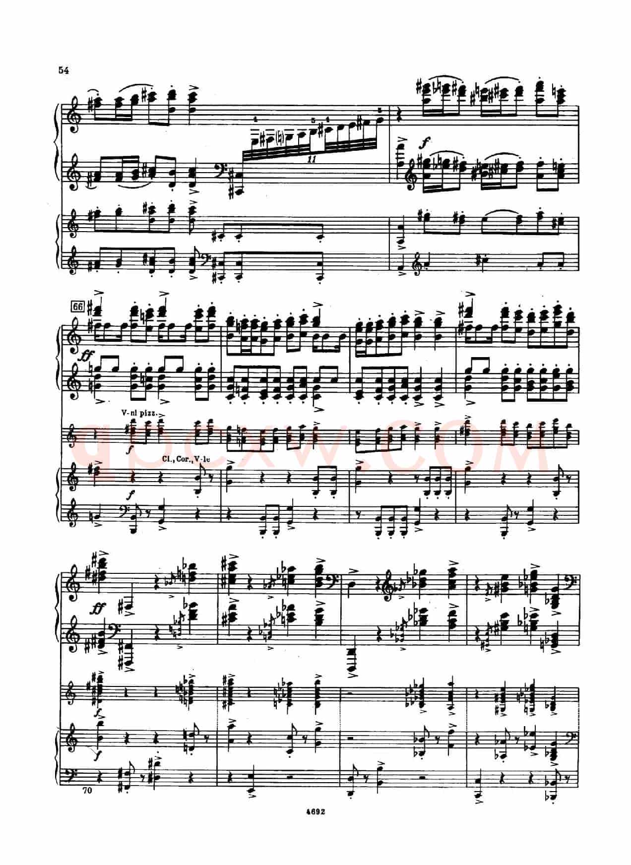 Piano Concerto No.2 in g Minor Op.16（g小调第二钢琴协奏曲·Ⅲ·双钢琴）