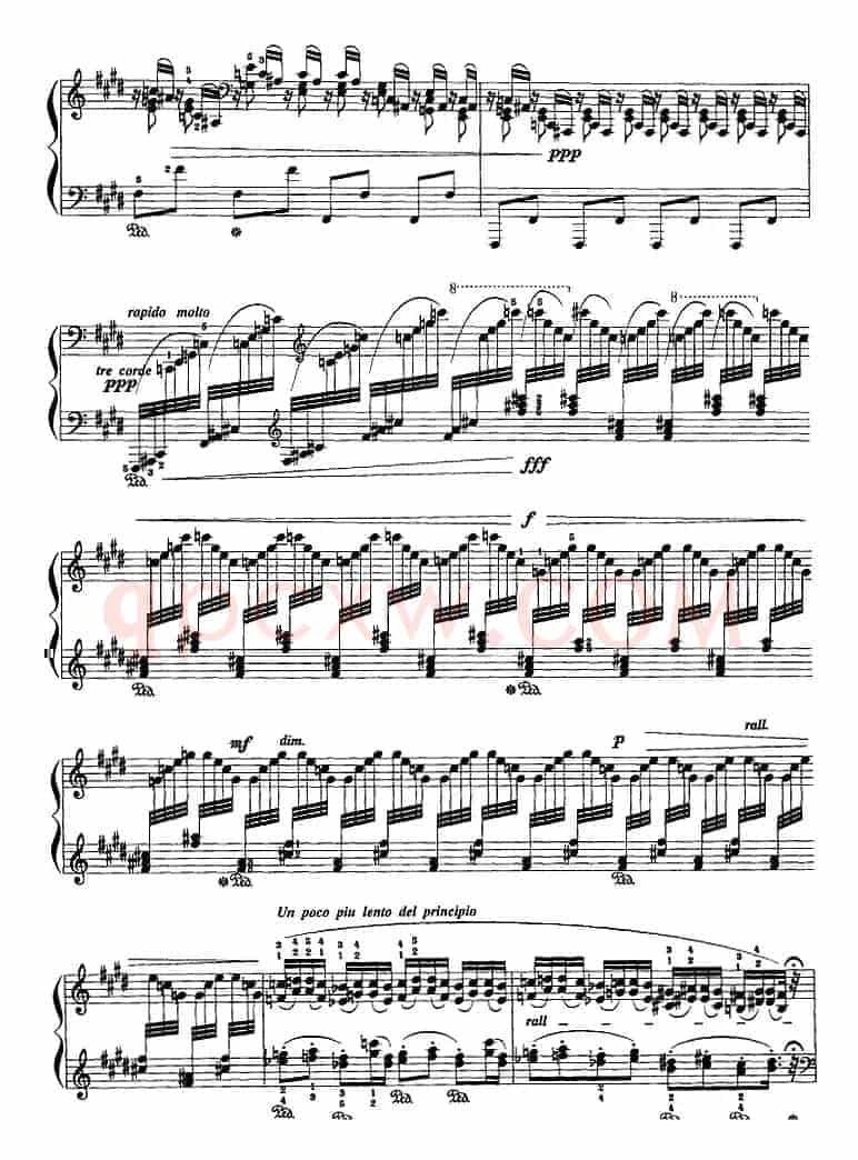 现代钢琴曲：12、水之游戏