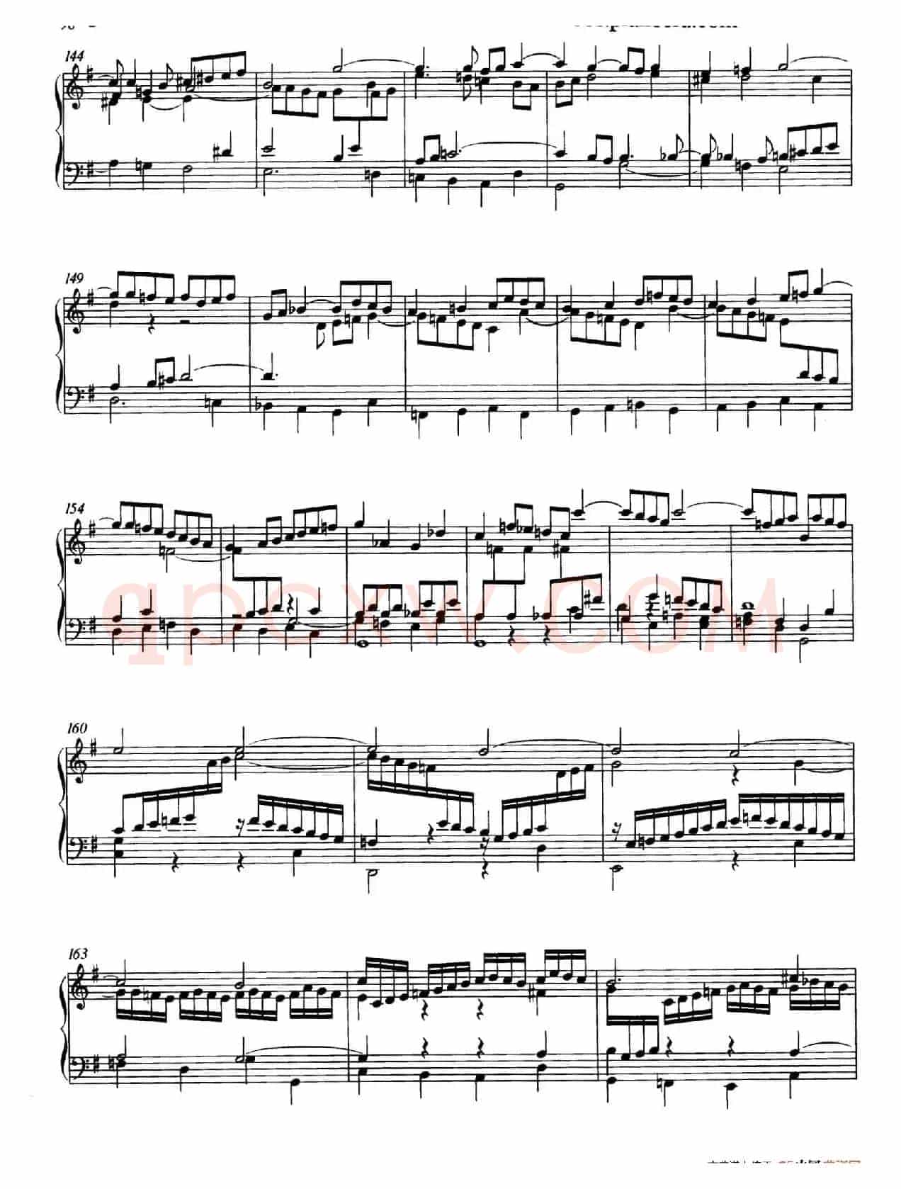 Prelude and Fugue in e Minor BWV 548（e小调前奏曲与赋格）