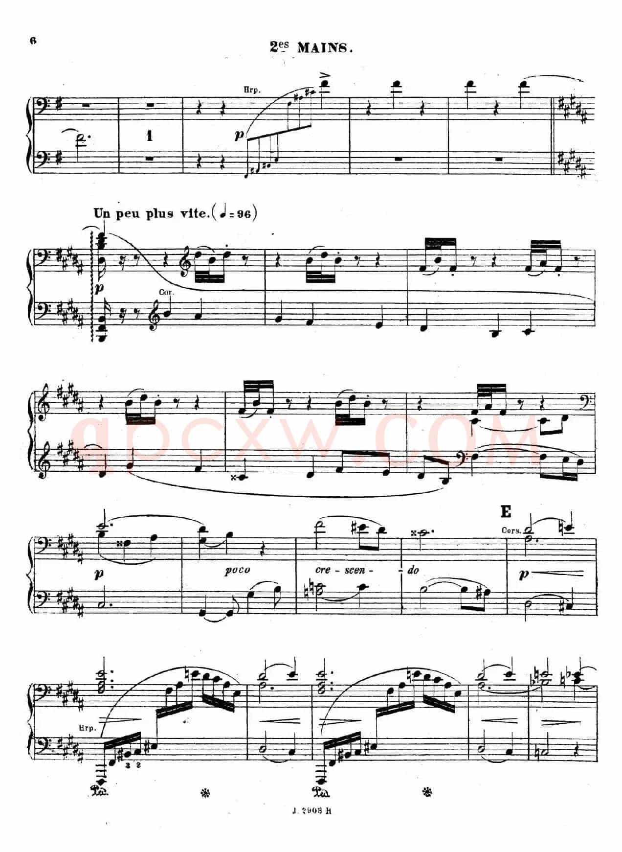 Symphony on a French Mountain Air Op.25（法国山歌交响曲·双钢琴·Ⅰ）
