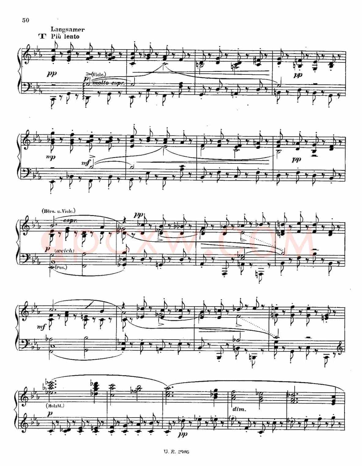 Symphony No.3 in d Minor - Solo Piano(d小调第三交响曲·钢琴独奏版·Ⅳ)