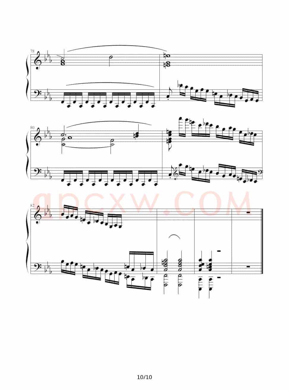 革命练习曲（Chopin.肖邦 练习曲 Op.10 No.12）
