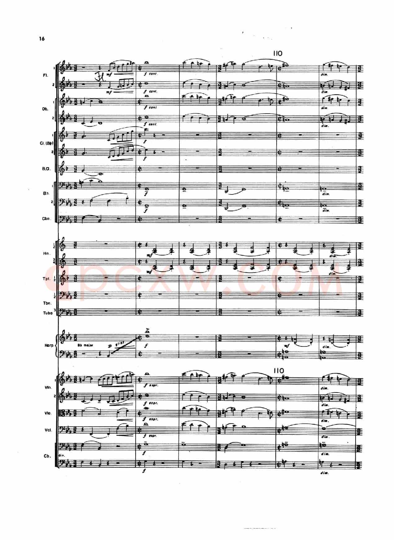 OVERTURE TO CANDIDE(《坎迪德》序曲)(交响乐总谱)