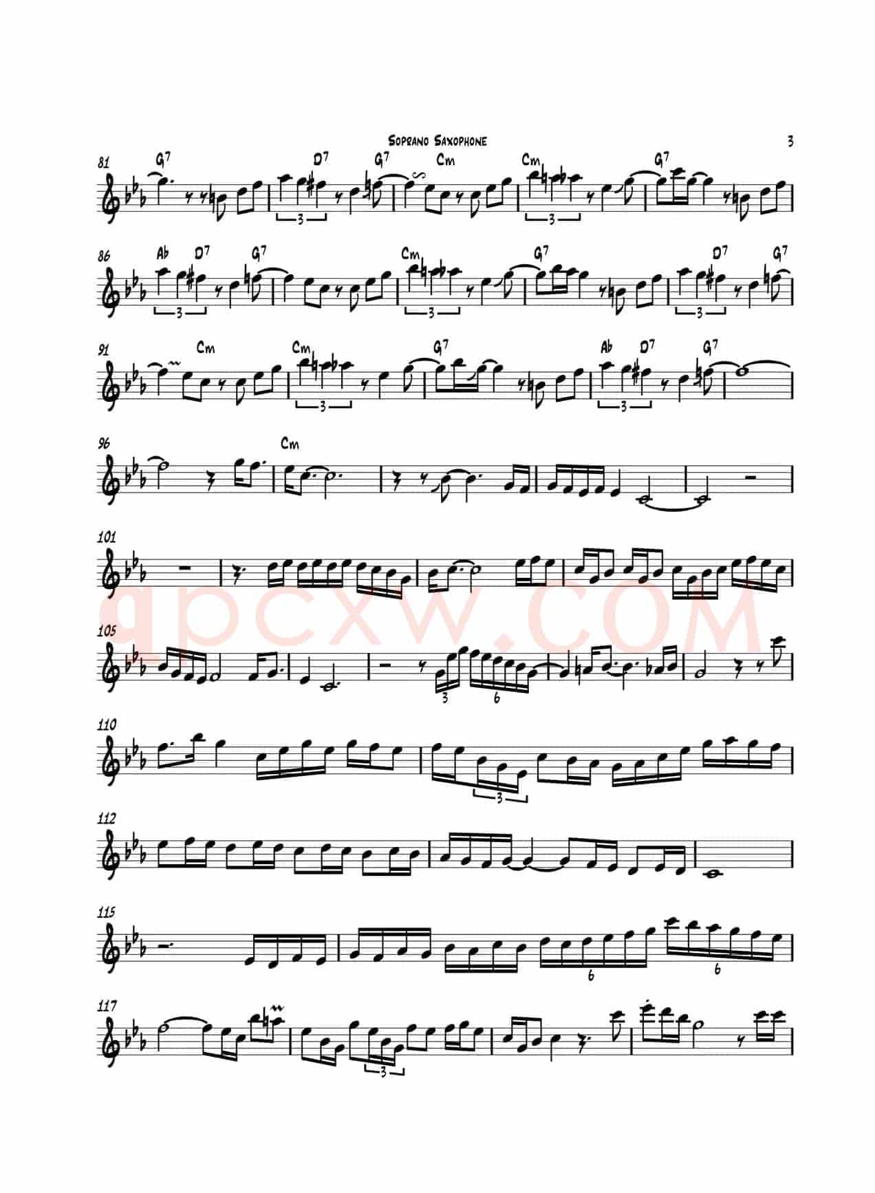 Tango（高音萨克斯）
