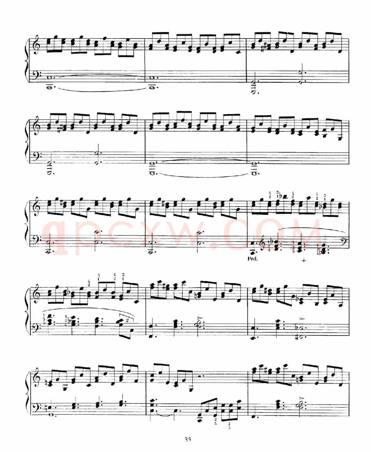 15 Etudes de Vortuosite Op.72(15首辉煌练习曲·8)