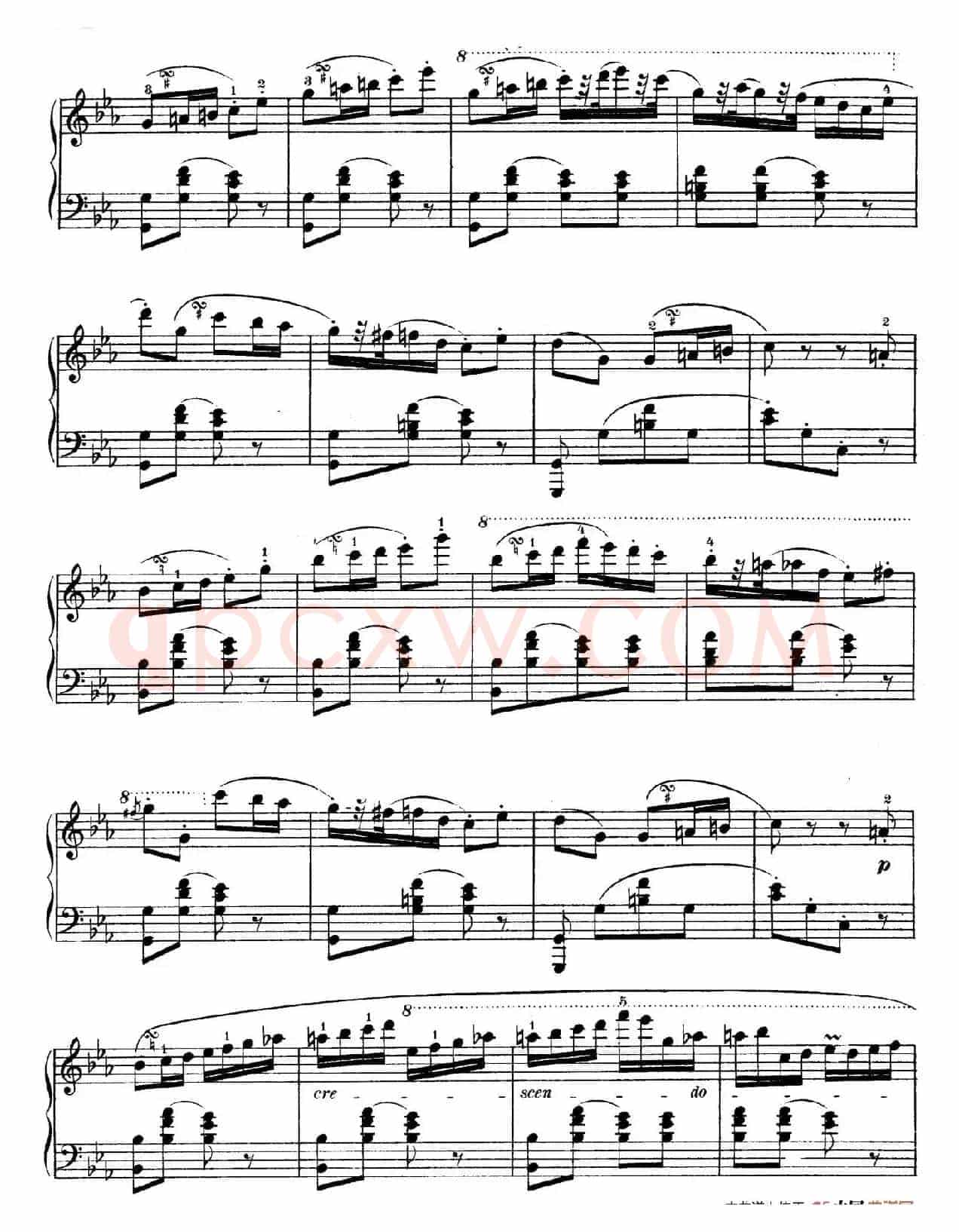 Rondo in c Minor Op.1(c小调回旋曲)