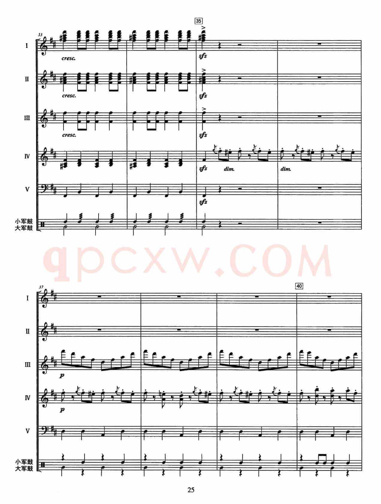 拉德斯基进行曲（器乐合奏、李洲改编版）