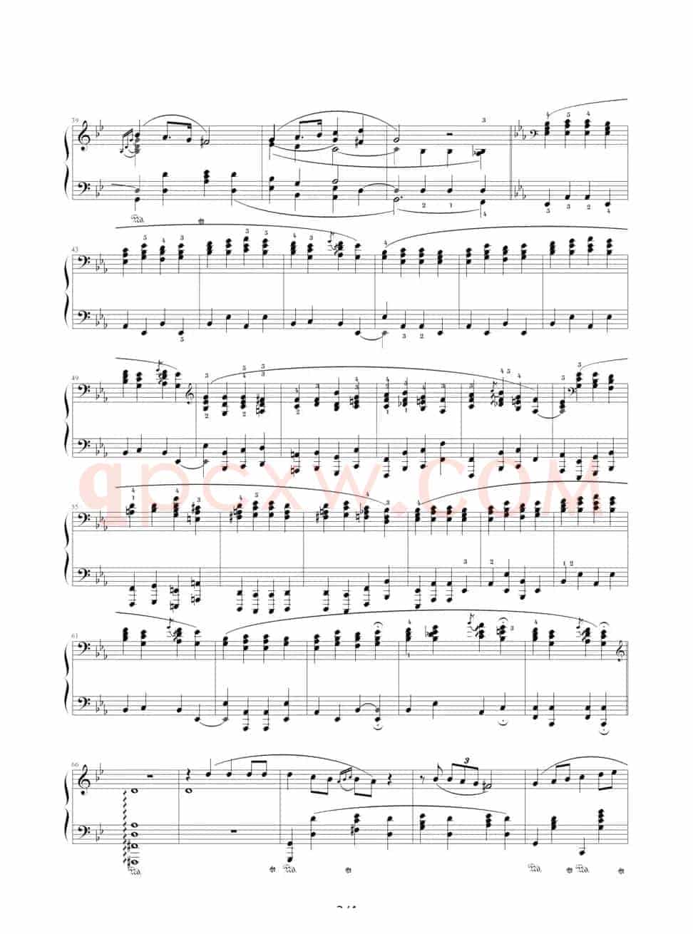 G小调夜曲，Op.37,No.1（肖邦第11号夜曲）