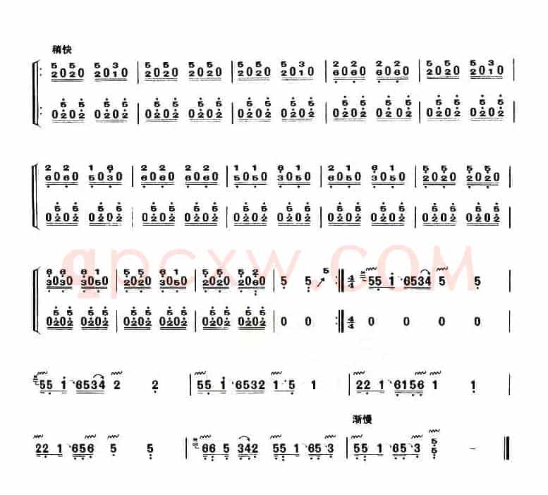 纺织忙（【上海筝会】考级三级曲目）