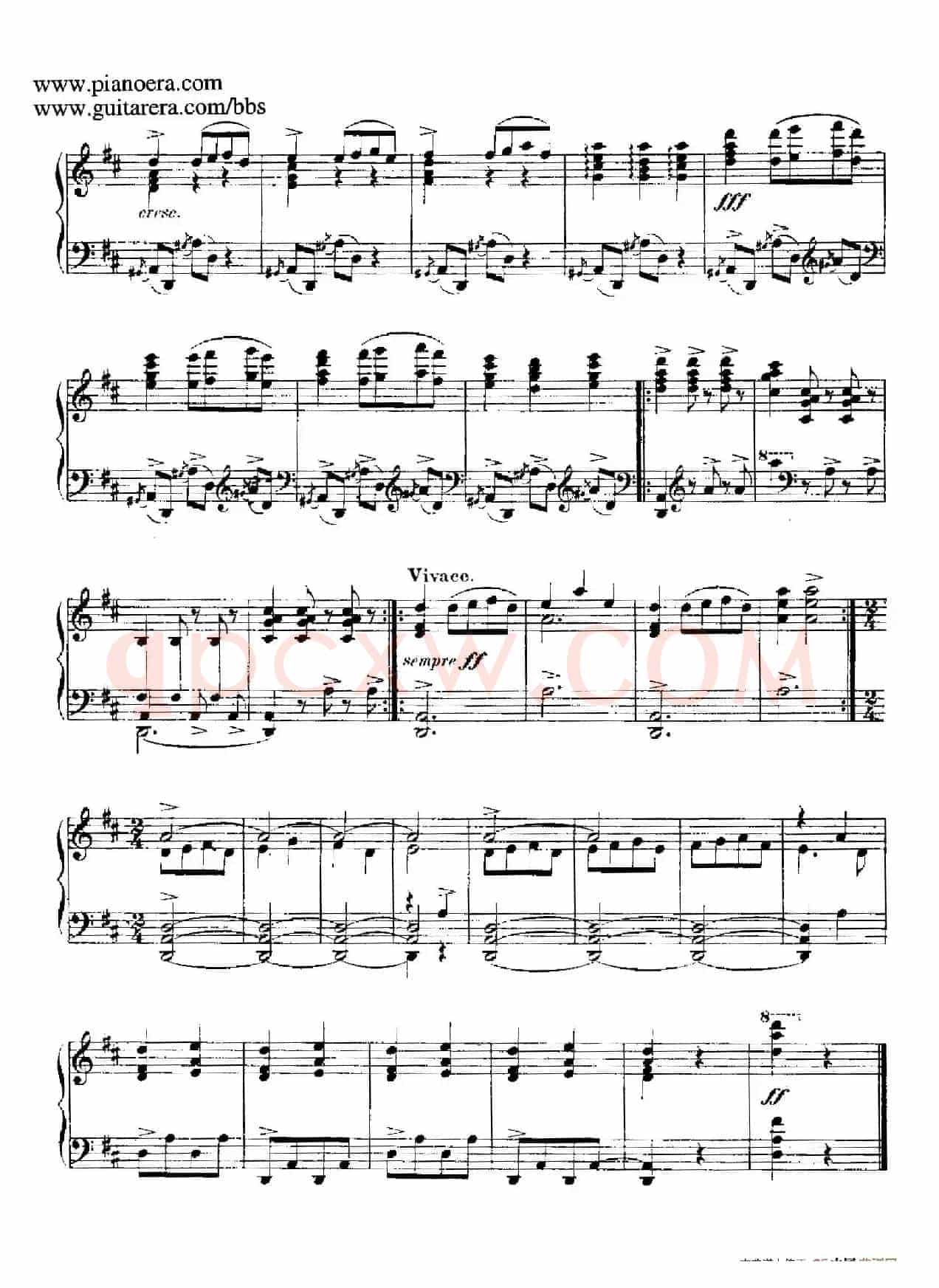 12 Spanish Danses Op.37(12首西班牙舞曲·6)