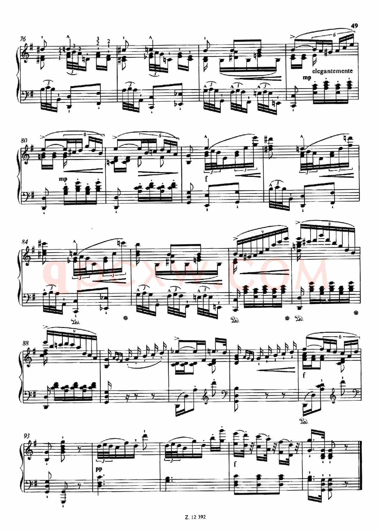 Soirées Musicales S.424(《音乐晚会(全12首)》第5首)