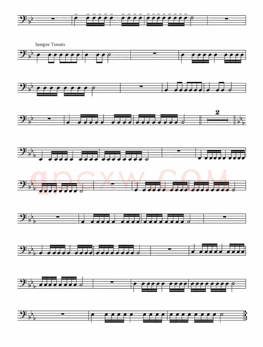 低音长号练习：Basic Routine