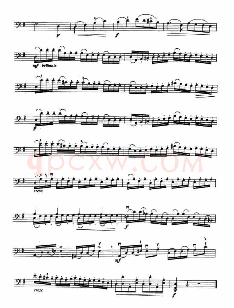 第五协奏曲（大提琴）