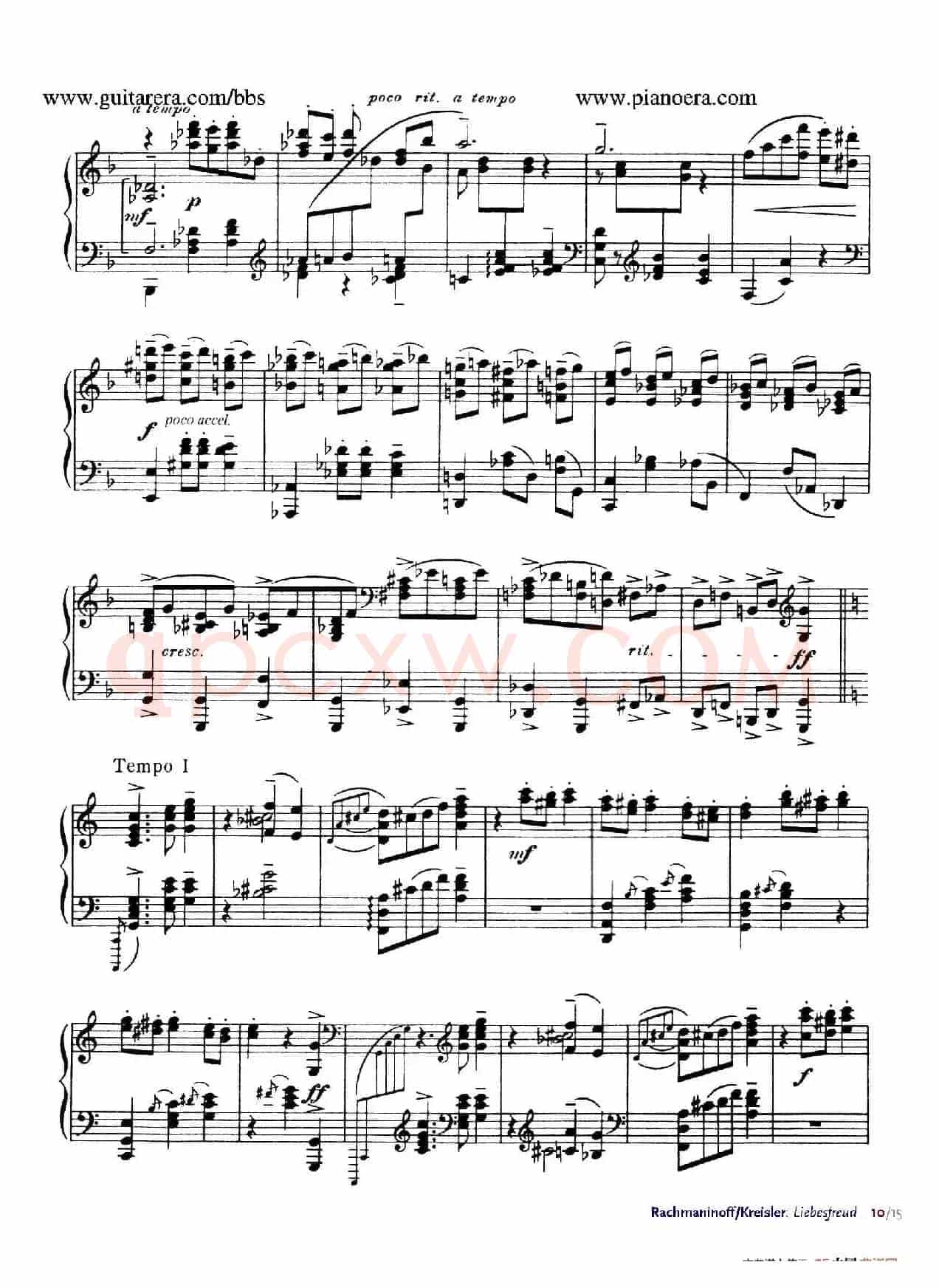 Liebesfreud(爱的喜悦)(钢琴独奏版)