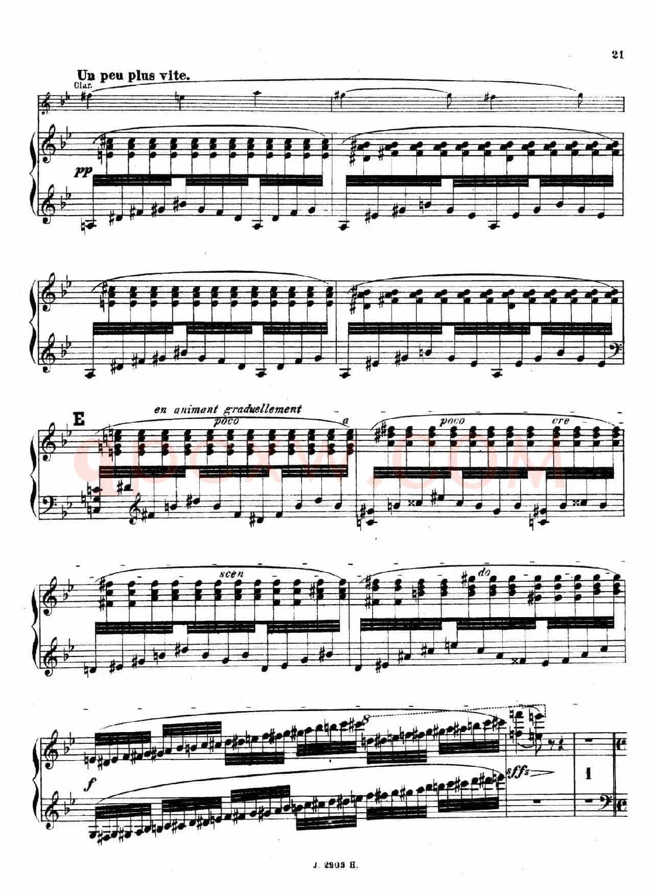 Symphony on a French Mountain Air Op.25(法国山歌交响曲·钢琴独奏·Ⅱ)