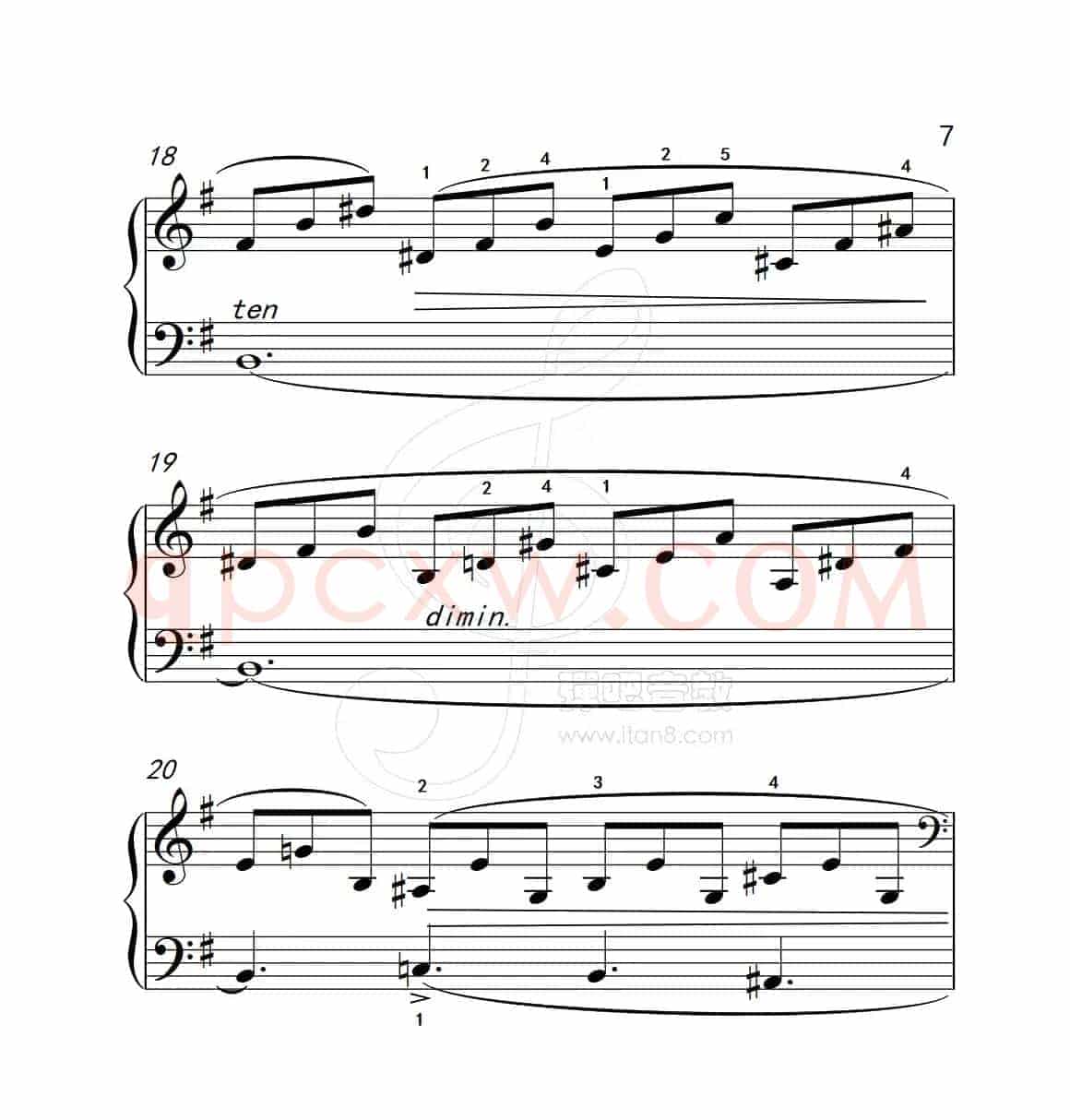 练习曲 23（克拉莫钢琴练习曲60首）
