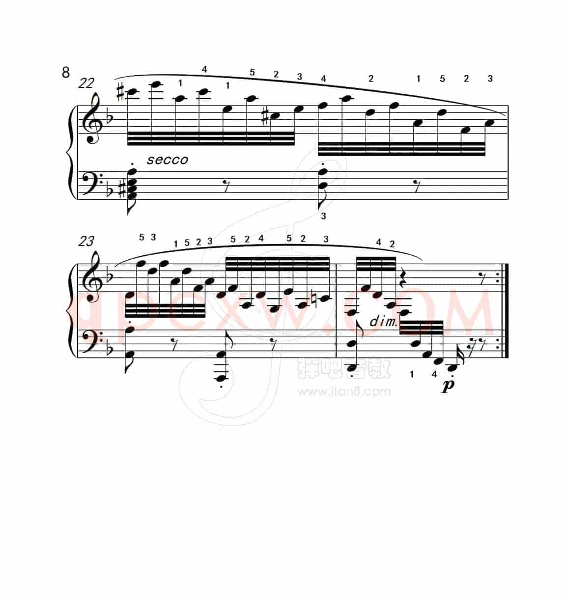 练习曲 19（克拉莫钢琴练习曲60首）