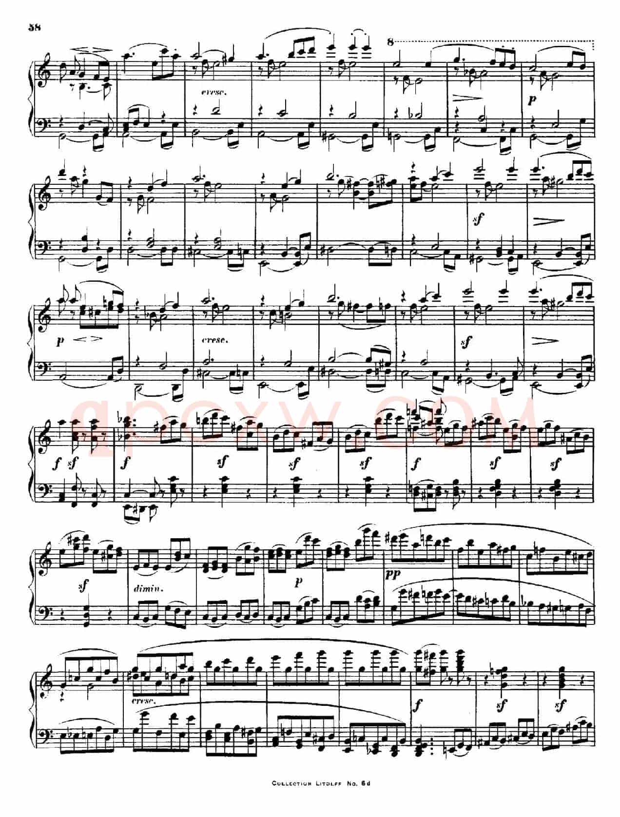 String Quartet No.15 in a Minor Op.132(a小调第十五弦乐四重奏·钢琴独奏版)