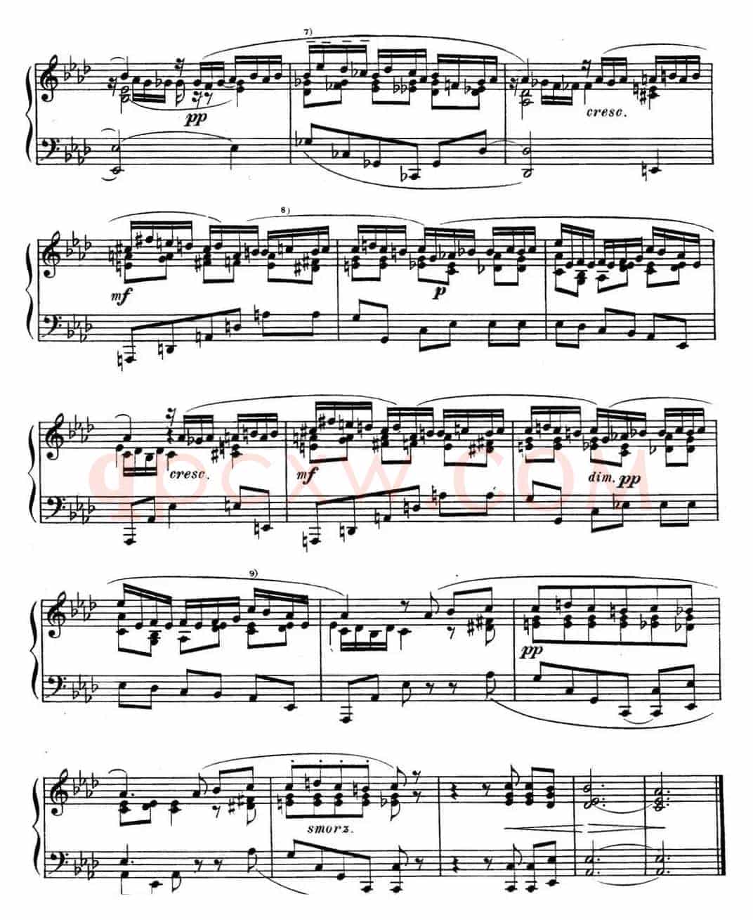 斯克里亚宾 钢琴练习曲 Op.8 No.8 Alexander Scriabin Etudes