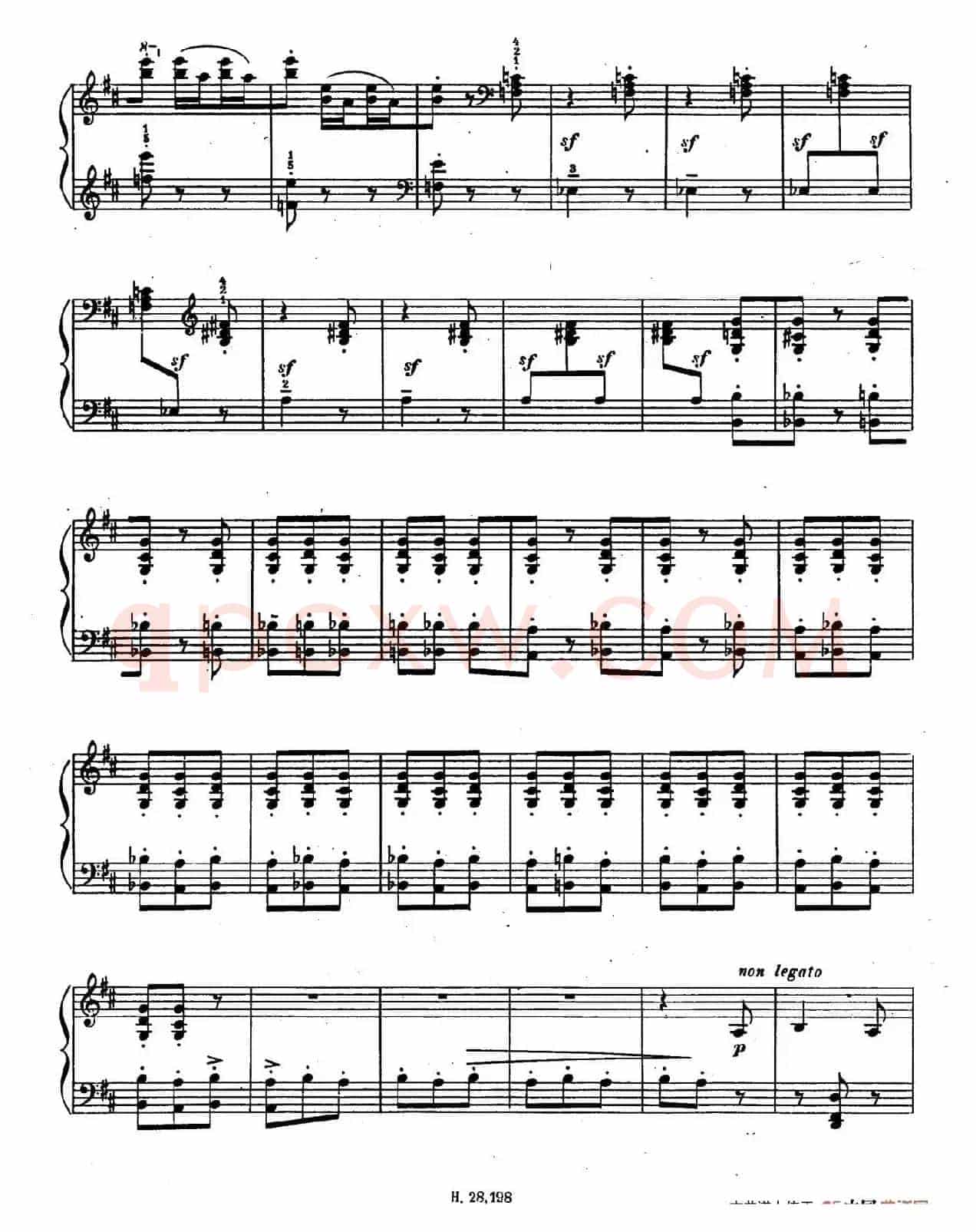 Ten Bagatelles Op.5(10首小品·3. D大调)