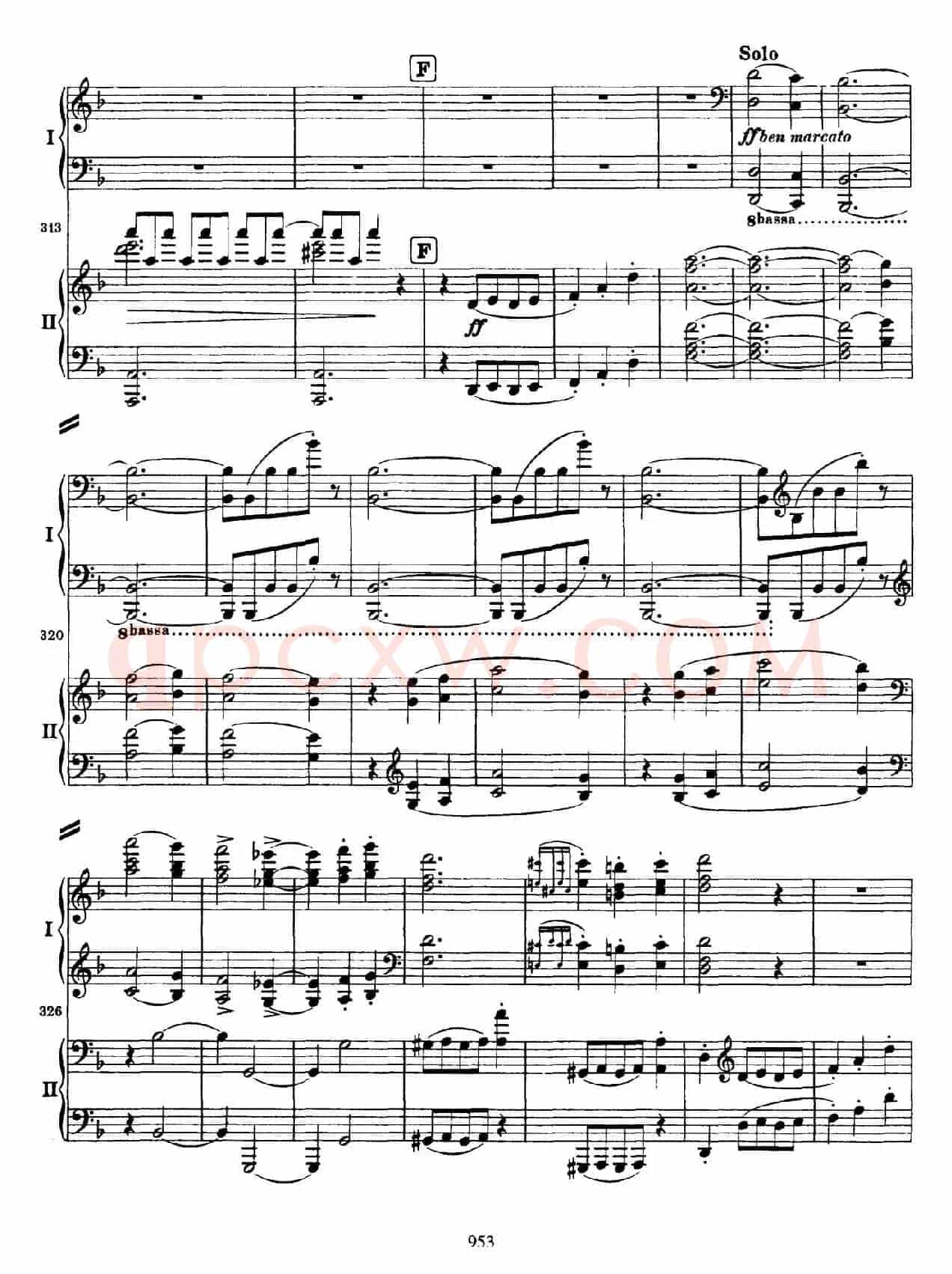 降B大调第二钢琴协奏曲（P51——60）