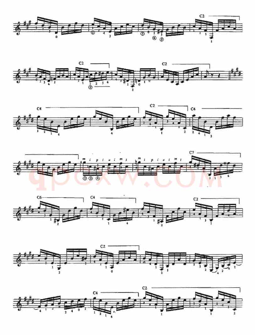 Estudio de Concierto(古典吉他)