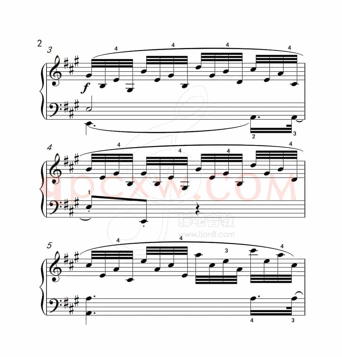 练习曲 37（克拉莫钢琴练习曲60首）
